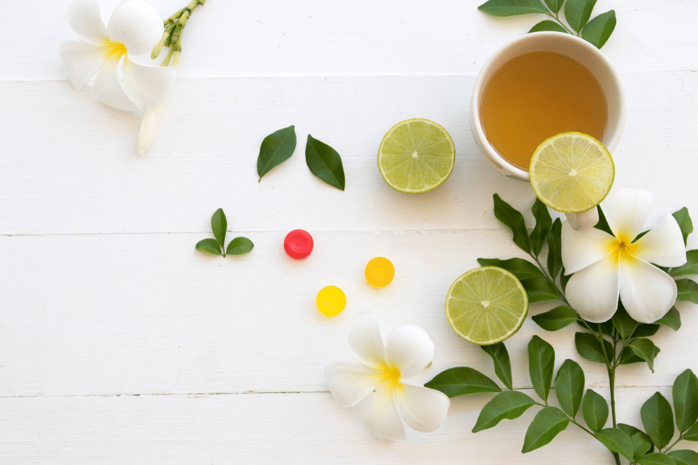 Remedies-For-Sore-Throat, lemon whitening cream