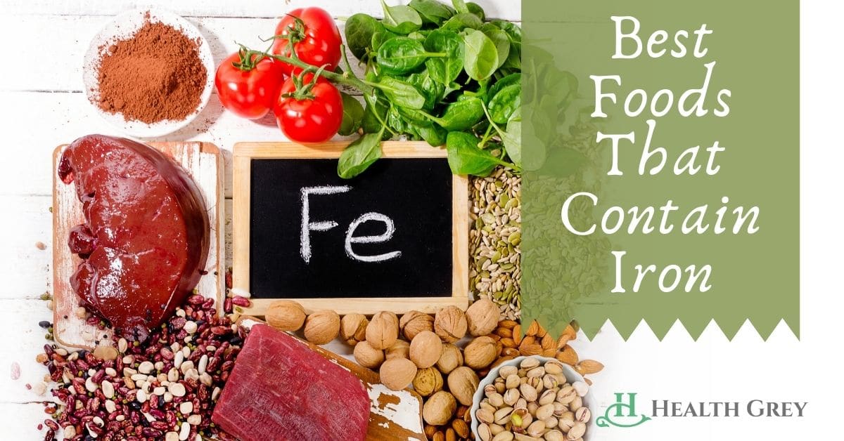 10 Best Foods That Contain Iron And Blood Cells Booster | Health Grey