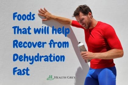 man struggling to Dehydration recovery